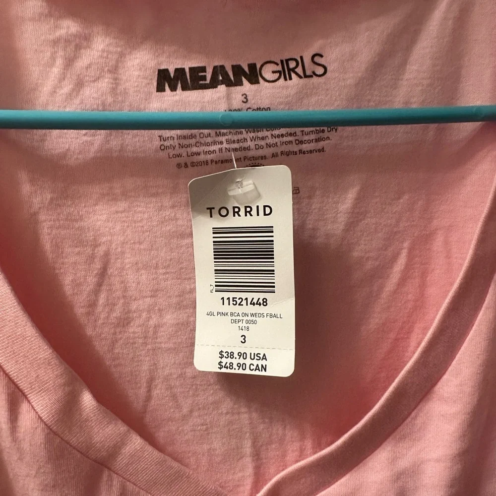 Mean Girls Graphic T-Shirt nwt 3x - Picture 3 of 3